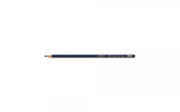 مداد مشکی فابر کاستل (Faber Castell) مدل Goldfaber نوع 2H