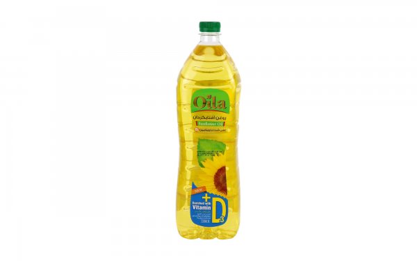 روغن مایع آفتاب گردان اویلا مقدار 1.5 لیتر