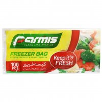 کیسه فریز پرمیس 100 برگ ابعاد 25x35 سانتی‌متر 