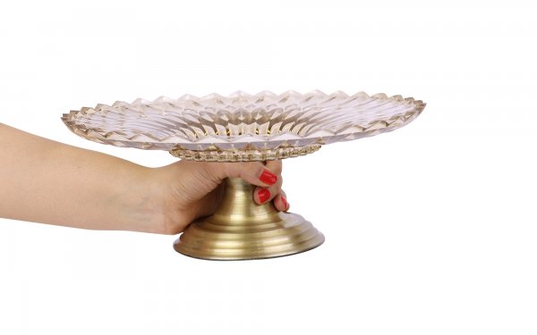  شیرینی‌خوری پایه‌دار ویکتوریا (Victoria) بسته 1 عددی