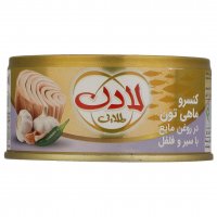 تن ماهی سیر و فلفل لادن 180 گرم 