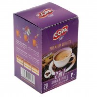 قهوه بدون شکر 2 در 1 کوپا بسته 20 عددی