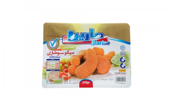 میگو سوخاری منجمد مارین مقدار 250 گرم