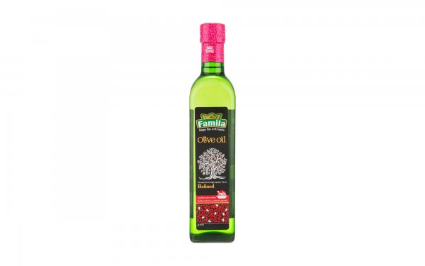 روغن زیتون تصفیه شده فامیلا مقدار 500 میلی‌لیتر