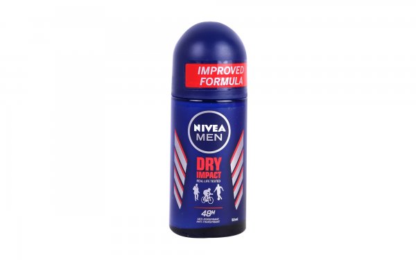 رول ضدتعریق مردانه Dry impact نیوآ (Nivea) مقدار 50 میلی‌لیتر