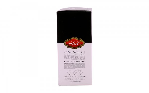 چای سیاه ارل‌گری (معطر) گلستان مقدار 500 گرم