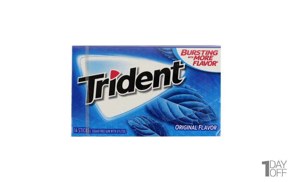 آدامس نعنا یخی تریدنت (Trident) بسته 14 عددی