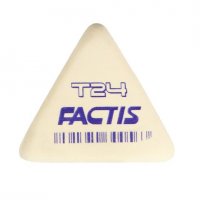 پاک‌کن فکتیس (Factis) مدل T24 نوع مثلثی رنگ سفید