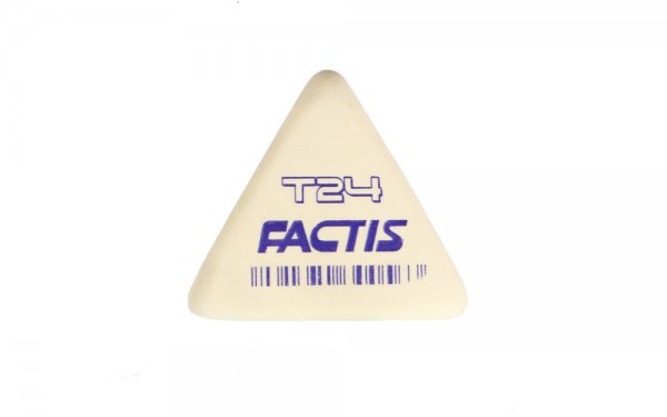 پاک‌کن فکتیس (Factis) مدل T24 نوع مثلثی رنگ سفید