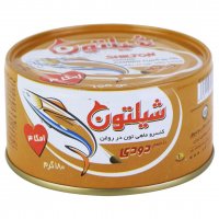 کنسرو ماهی تون دودی شیلتون 180 گرم