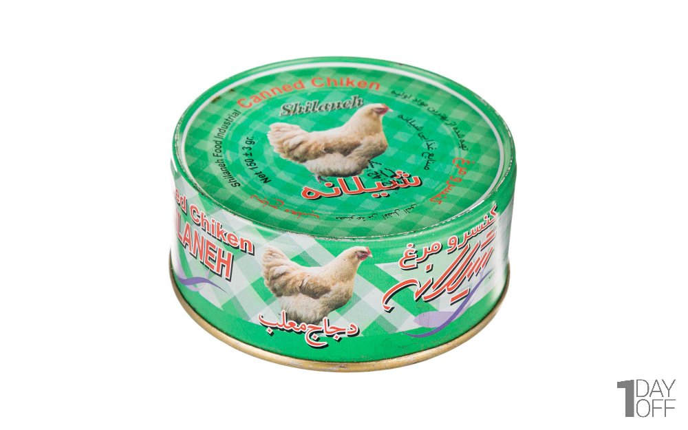 کنسرو مرغ شیلانه مقدار 150 گرم