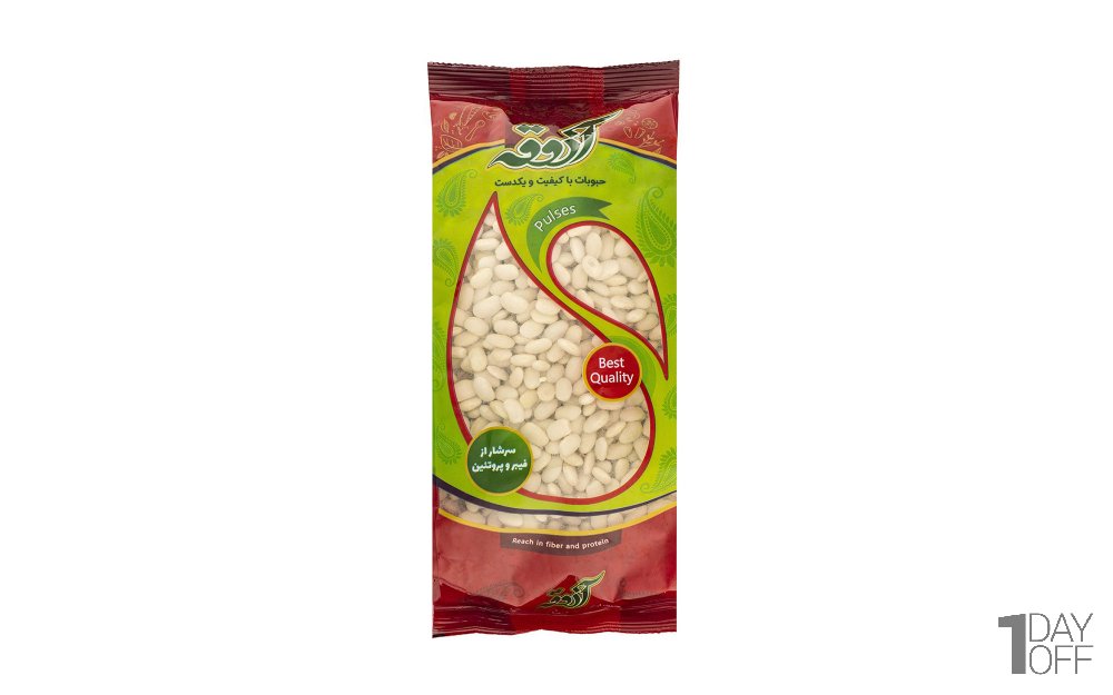 لوبیا سفید آذوقه مقدار 900 گرم