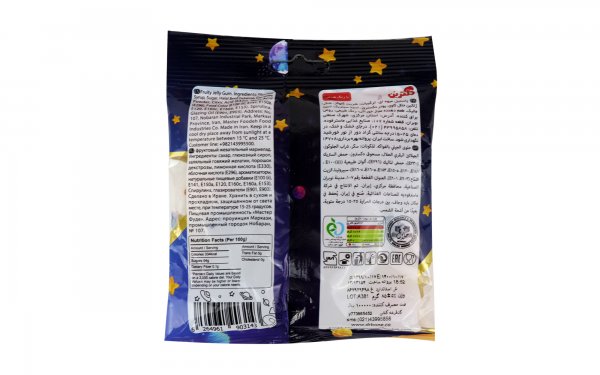 پاستیل میوه‌ای دکتر بن مدل STARS مقدار 85 گرم