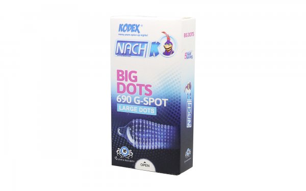 کاندوم ناچ کدکس (NachKodex) مدل Big Dots