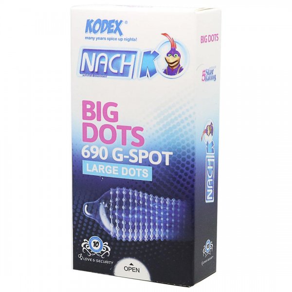 کاندوم ناچ کدکس (NachKodex) مدل Big Dots