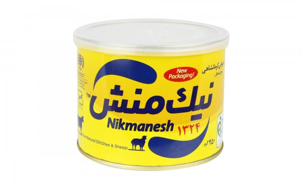 روغن حیوانی کرمانشاهی ممتاز (گاوی-گوسفندی) نیک منش مقدار 450 گرم