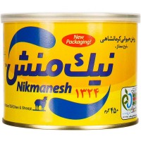 روغن حیوانی کرمانشاهی ممتاز (گاوی-گوسفندی) نیک منش 450 گرم