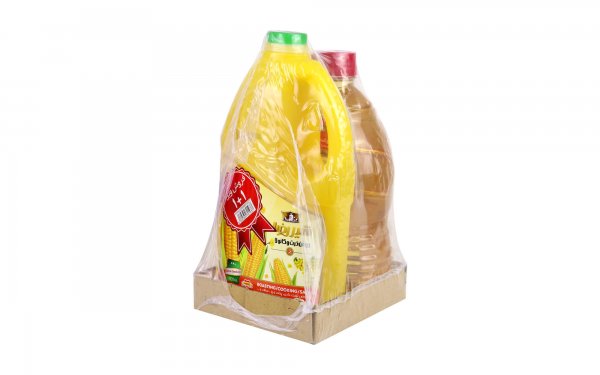 بسته روغن سرخ‌کردنی و روغن پخت و پز شیررضا مقدار هر بسته روغن 1.8 لیتر