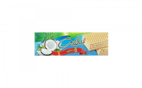 ویفر نارگیلی سلامت مقدار 160 گرم