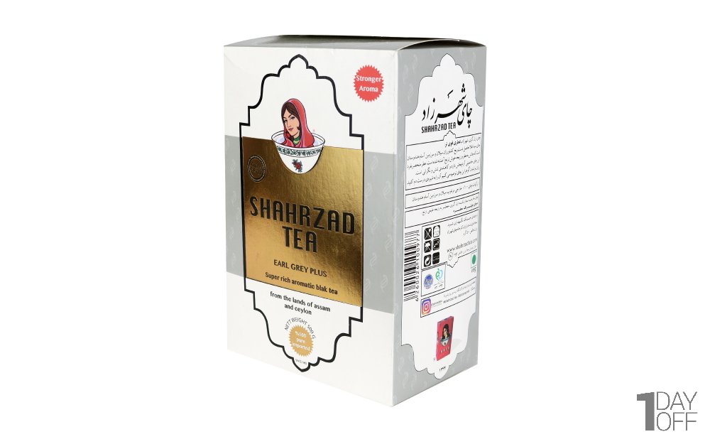 چای ارل‌گری با عطری قوی‌تر شهرزاد مقدار 500 گرم