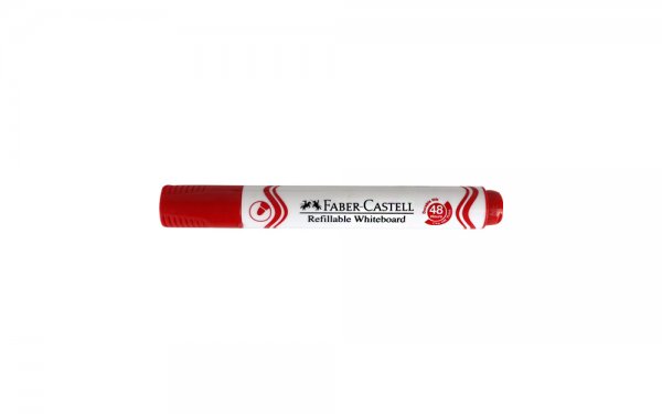ماژیک وایت برد نوک گرد فابر کاستل (Faber Castell) رنگ قرمز