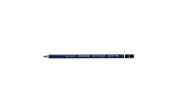 مداد مشکی طراحی آبرنگی استدلر (Staedtler) مدل Mars Lumograph Aquarell نوع 4B