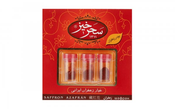 زعفران پودری سرگل ویژه سحرخیز مقدار 1.5 گرم