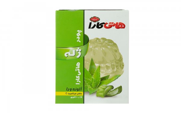 پودر ژله آلوئه ورا هاتی‌کارا گلستان مقدار 100 گرم  