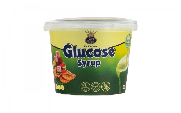 شربت گلوکز ذرت زر فروکتوز مقدار 300 گرم (جایگزین شکر در شیرینی‌پزی)