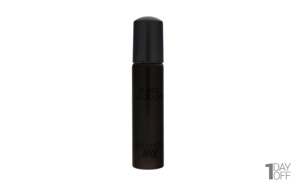 عطر جیبی مردانه نایس پاپت مدل Black Afghan مقدار 30 میلی‌لیتر