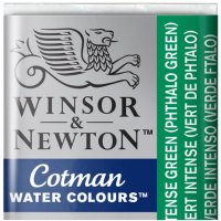 قرص آبرنگ وینزور (Winsor) سری Cotman رنگ INTENSE GREEN