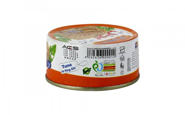 کنسرو ماهی تن در روغن پونل مقدار 180 گرم