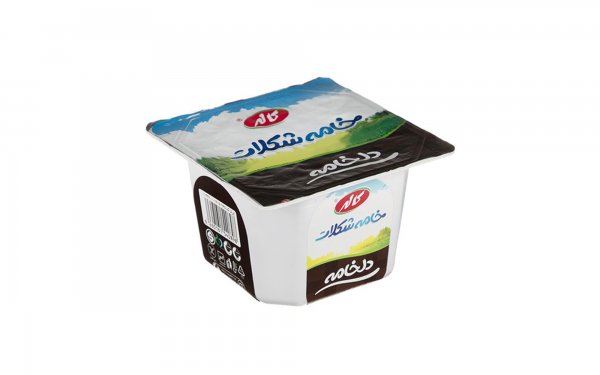 خامه شکلات دلخامه کاله مقدار 100 گرم
