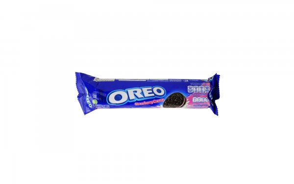 بیسکویت کرم‌دار توت‌فرنگی اورئو (Oreo) مقدار 133 گرم