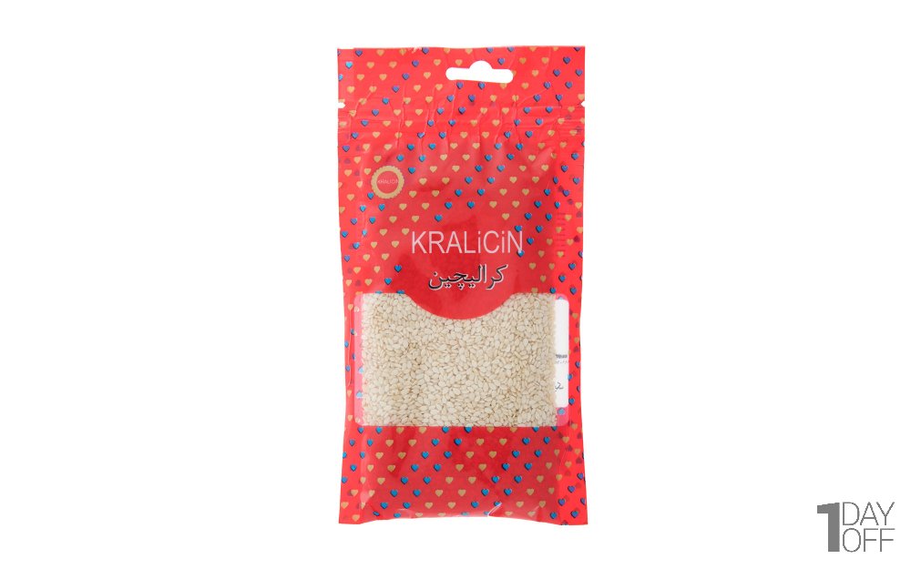 کنجد سفید کرالیچین مقدار 50 گرم