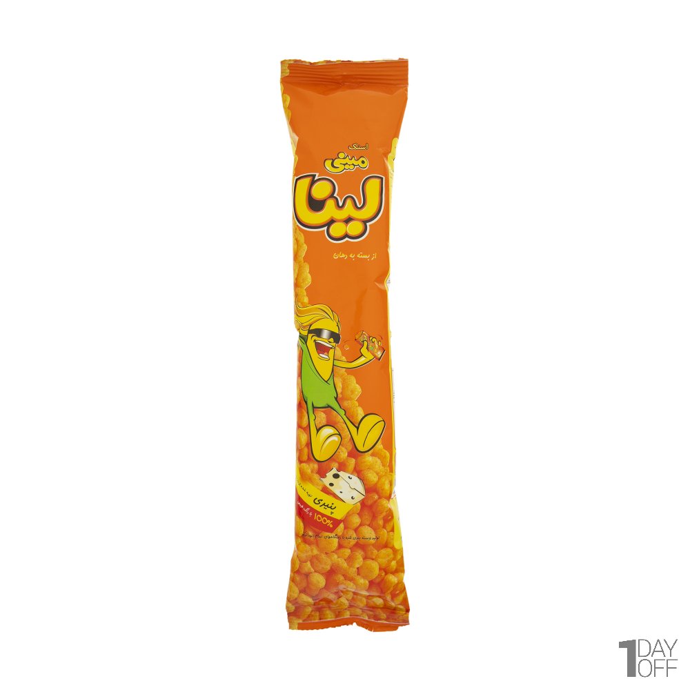 اسنک لینا توپی مینیاتوری مقدار 35 گرم