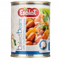 کنسرو لوبیا چیتی با قارچ اصالت مقدار 380 گرم