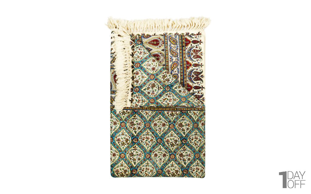 سفره قلمکار صادراتی کد 005 سایز 200x140 سانتی‌متر