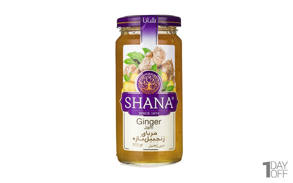 مربا زنجبیل تازه شانا مقدار 315 گرم
