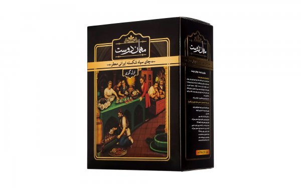 چای سیاه شکسته ایرانی معطر مهمان‌دوست مقدار 450 گرم