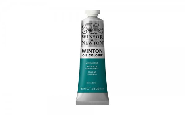 رنگ روغن وینزور (Winsor) سری Winton مقدار 200 میلی‌لیتر رنگ VIRIDIAN HUE