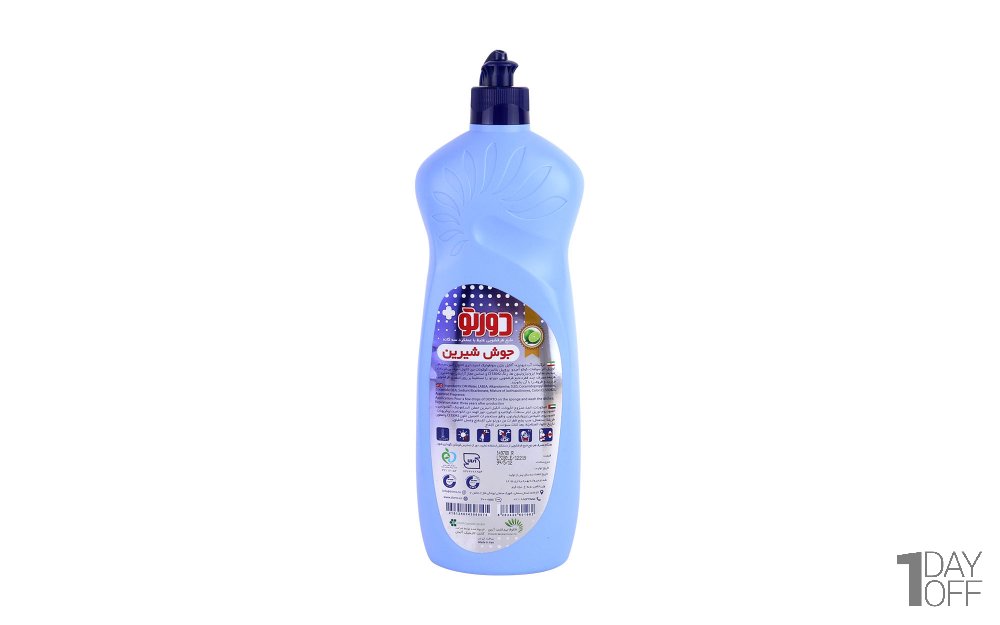 مایع ظرفشویی با رایحه لیمو دورتو مقدار 750 گرم