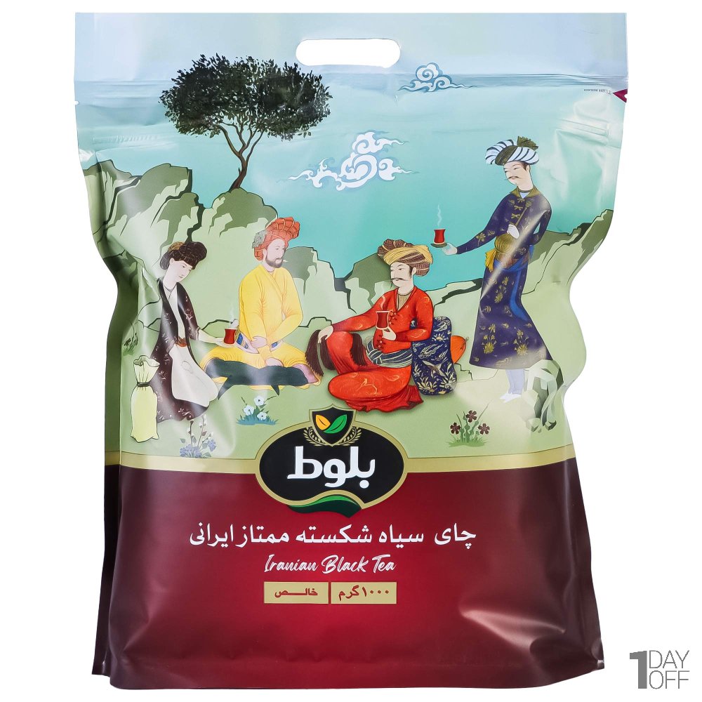 چای سیاه شکسته ممتاز ایرانی بلوط 1000 گرم