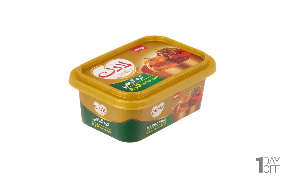 کره گیاهی لادن مقدار 250 گرم 