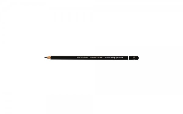 مداد مشکی طراحی استدلر (Staedtler) مدل Mars Lumograph نوع 2B