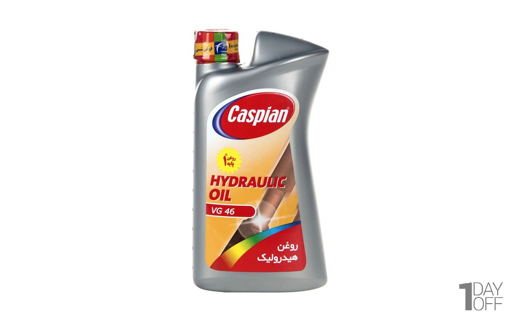 روغن هیدرولیک خودرو کاسپین مدل VG46 مقدار 950 میلی‌لیتر