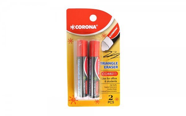 پاک‌کن دوقلو کرنا (Corona) رنگ قرمز