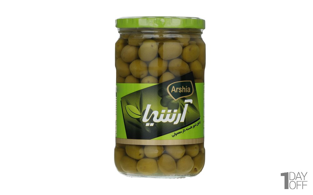 زیتون شور معمولی آرشیا مقدار 660 گرم