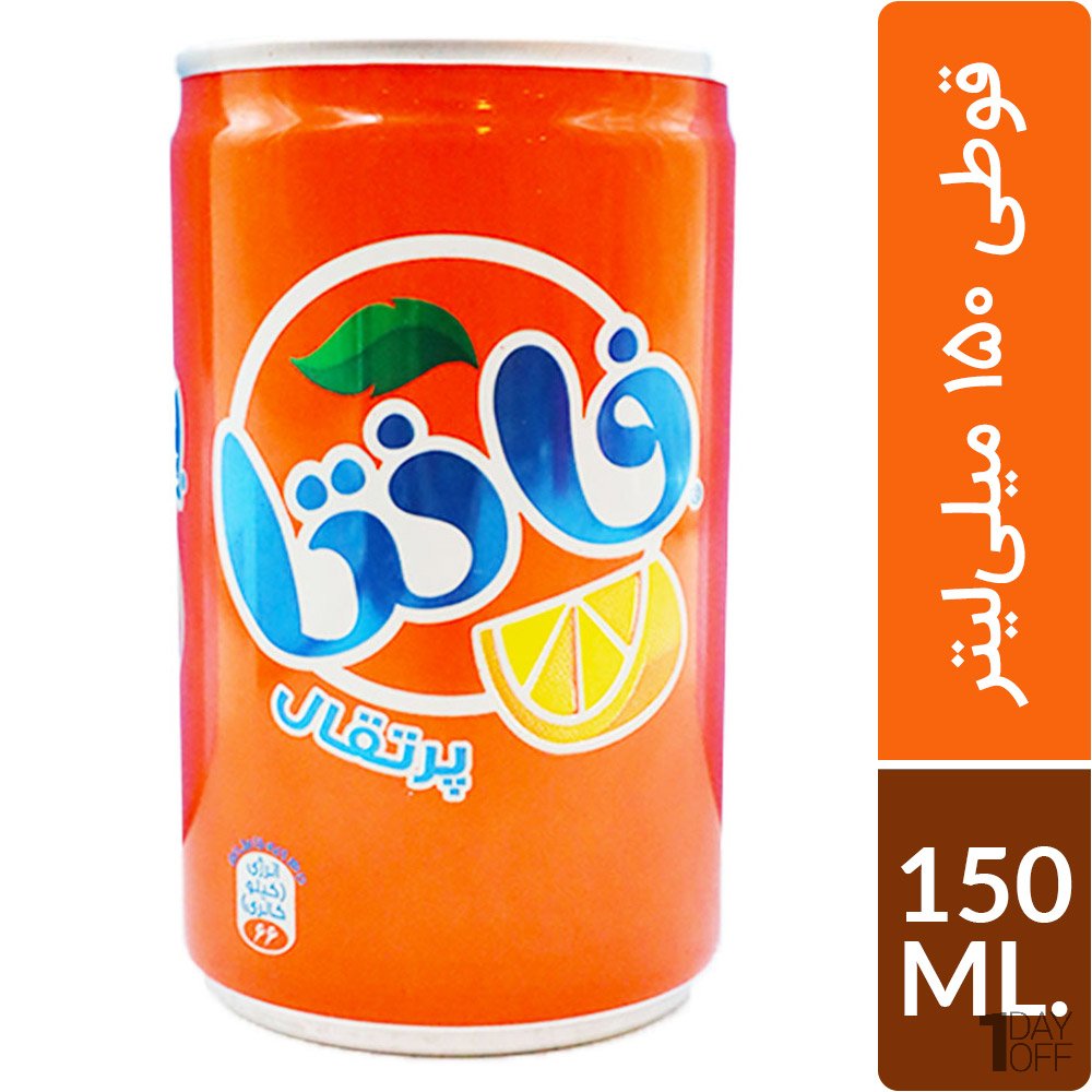 نوشابه فانتا فلزی مینی 150 میلی‌لیتر 