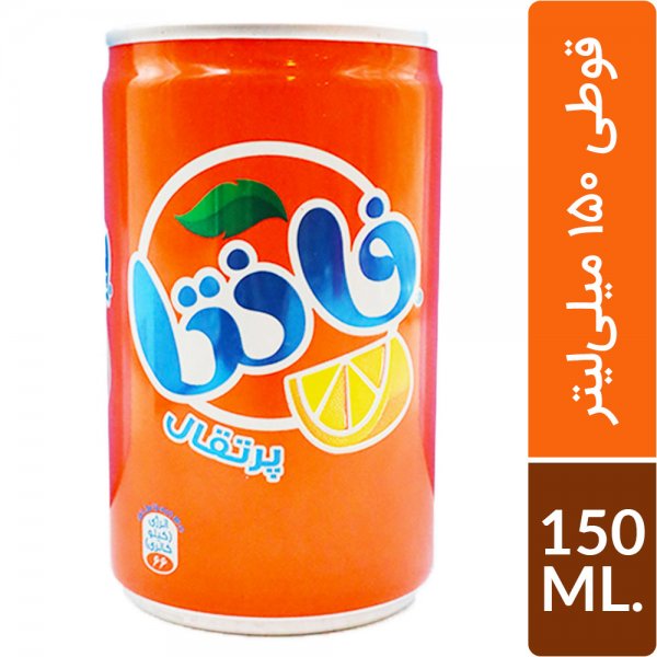 نوشابه فانتا فلزی مینی 150 میلی‌لیتر 